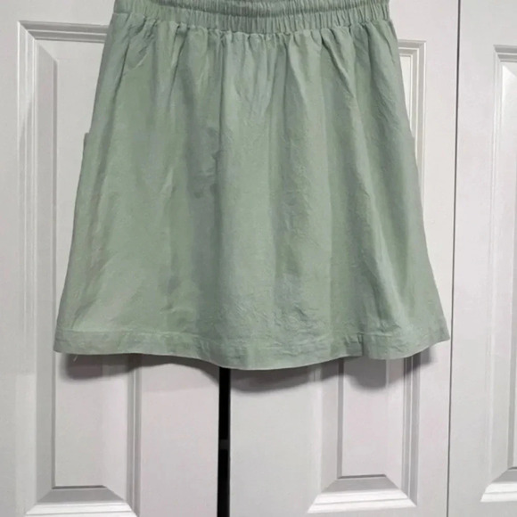 Urban‎ Outfitters Mint Green Cotton Wide Waistband Skirt Small - Picture 3 of 7